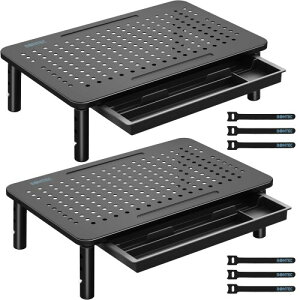 BONTEC ���j�^�[�X�^���h ����� �����o���t�� 2�� 3�i�K�������� 100�E120�E140mm �ω׏d20kg ���b�V���V��