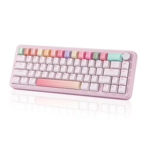 YUNZII B68 65 CXJjJL[{[h Q[~OL[{[h BT5.0/2.4GHz/L zbgXbvΉ KXPbgL[{[h RGBobNCgWin/Macp ZKF؎擾 (sN, RRAN