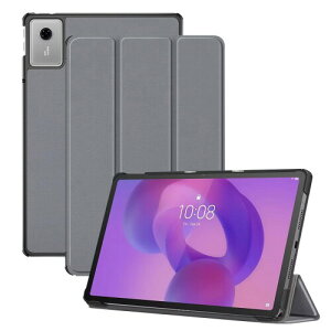 For Lenovo TAB8 / Idea Tab ZAFR0387JP / Tab K11 Gen 2 �p �P�[�X �J�o�[�^�u���b�g 11�C���` �P�[�X �I�[�g�X���[�v�@�\�t�� �O�܃X�^���h �p�x���� �ω��� �Ϗ� �ϏՌ� �ϋv���ی� �P�[�X(�O���[)