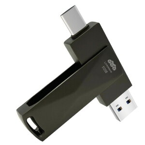 LinkMore 512GB |[^uSSD USB-A/Type-C Ή 360x] USB3.2 Gen1 SSDOt
