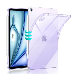 ESR iPad Air 11C` P[X (M3/M2A2025/2024) iPad Air 5/4 P[X(2022/2020)p Xy ωϐ wʃJo[ Pencil Pro/USB-CΉ ZeroV[Y p[vNA