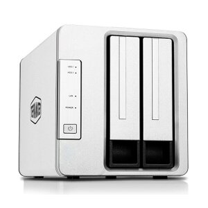 TerraMaster F2-221 2xC NAS 2.0GHz intelfARA2GB X}z/^ubgΉ (HDDtȂ) Vo[