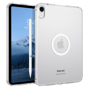 Telaso iPad Mini 7 �P�[�X iPad Mini 6 �P�[�X 2021 8.3�C���` ��7 6���� MagSafe�Ή� �����o�b�N�J�o�[ �ϏՌ� �y�� ���^ �����h�~ TPU PC �N���A