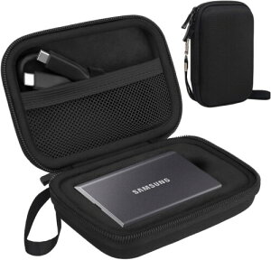 Lacdo n[hLOP[X Samsung T7 / T7 Touch |[^u SSD p, Ot\bhXe[ghCu 500GB 1TB 2TB 4TB USB 3.2 Gen 2 n[h EVA ϏՌXg[W gxobOAubN