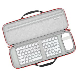 Ruilicase ���[�P�[�X Apple Magic Keyboard�^�}�W�b�N�L�[�{�[�h �AMagic�}�E�X Mouse�Ή� �ی�/���s/���[�J�o�� �i�P�[�X�̂݁j (�u���b�N)