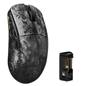 ATTACK SHARK R11Ultra�A���H�A���C�����X�Q�[�~���O�}�E�X�A�J�[�{���t�@�C�o�[�A49g���y�ʁA����8000Hz�Ή��A42000DPI�ANordic52840�`�b�v�A����3950�Z���T�[�A3���[�h�ڑ� Bluetooth/2.4GHz/�L���A�ő�2