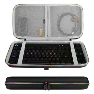Geekria �L�[�{�[�h�P�[�X ���[�P�[�X �݊��i ���W�N�[�� Logicool G Pro/���C�U�[ Huntsman Tournament Edition �e���L�[���X���C�����X���J�j�J�� �L�[�{�[�h �L�������O�o�b�O