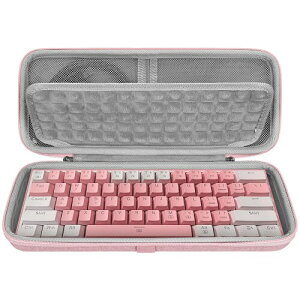 GEEKRIA 60% �R���p�N�g�L�[�{�[�h�P�[�X�A61 �L�[�R���s���[�^���J�j�J���L�[�{�[�h�p�n�[�h�V�F���g���x���L�������O�o�b�O�A�X�e�B�[���V���[�Y SteelSeries Apex Pro Mini/New Apex 9 Mini, HyperX A