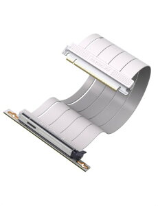 EZDIY-FAB PCIe 5.0 x16 ���C�U�[�P�[�u�� 30cm 90�x 128GB/s �������]�� RTX 50/40�V���[�Y�ERX 9000/7000�Ή� GPU�����}�E���g PCIe 4.0/3.0���ʌ݊� PCIe�����P�[�u�� ���C�g�A���O���R�l�N�^ - �z���C�g