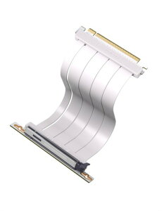 EZDIY-FAB PCIe 5.0 x16 ���C�U�[�P�[�u�� 20cm 90�x 128GB/s �������]�� RTX 50/40�ERX 9000/7000 �Ή� GPU�����}�E���g�u���P�b�g PCIe 4.0/3.0 ���ʌ݊� PCIe�����P�[�u�� ���C�g�A���O���R�l�N�^ - �z���C�g