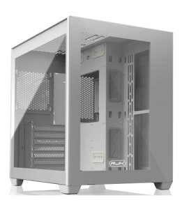 RAIJINTEK ���C�W���e�b�N PC�P�[�X PAEAN C7 WHITE ATX�Ή� �~�h���^���[�^ �����K���X �f���A���`�����o�[�݌v (0R20B00223)