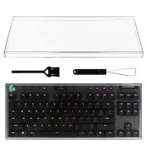 Geekria �L�[�{�[�h �_�X�g�J�o�[ �N���A�A�N���� �L�[�p�b�h�J�o�[ ���W�N�[�� Logicool G913 TKL/���W�N�[�� Logicool G913 X Lightspeed TKL/���W�N�[�� Logicool G715 / ���W�N�[�� Logicool G713 �Ή�