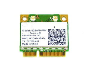 Laptopdiyparts Ce Centrino Advanced-N 6200 Dual Band 802.11a/b/g/n 300Mbps PCIe Mini half WiFiJ[h 622ANHMW