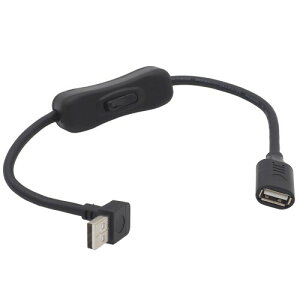 I[fBIt@ USB P[u ON ^ OFF XCb`t L USB-A IX - X f[^ʐMΉ L^A 30cm ubN 1_