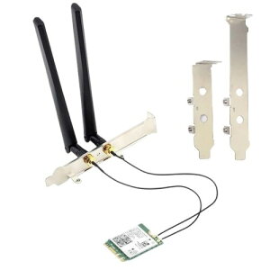AX210 Wi-Fi 6E WLAN�J�[�h ���� AX210NGW Bluetooth 5.3 802.11ax RF�P�[�u�� �A���e�i�ƃu���P�b�g