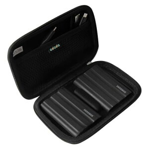 Adada pی[P[XΉ Samsung T7 Shield/Samsung T9 4TB / 2TB /1TB OtSSD (ubN, [P[XΉ2̃n[hhCu)