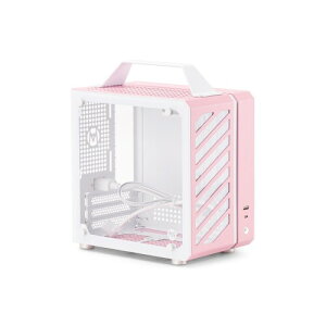 Mechanic Master�i���J�j�b�N�}�X�^�[�j C24 �~�jITX�P�[�X ���^PC�P�[�X �s���N Air�o�[�W���� ��񂰉\ �O�ʔ�Type-C���� 135mm���/SFX�d��/245mmGPU�Ή�