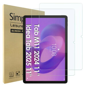 Simpeak 2������ Lenovo Idea Tab 2025/ Lenovo Tab M11/B11/K11 11 �Ή� �����K���X�t�B���� 11�C���` �t���ی�t�B���� �����ߗ� �w��h�~ ��U�h�~ �C�A�[��