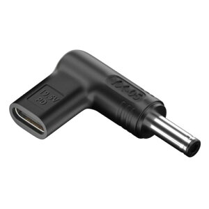 Type C ���X to DC 5.5×2.1mm �I�X �ϊ��v���O PD 100W 19.5V �ϊ��A�_�v�^�[ FOR Acer Compaq HP Fujitsu Delta Gateway Toshiba Liteon �m�[�g�p�\�R�� DC�d�� �g���K�[�v���O USB�^�C�vC DC�W���b�N