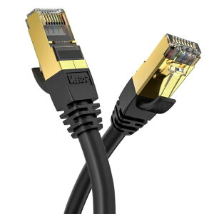 4m Veetop CAT8 LANP[u JeS-8  h R ϖ ό c RJ45RlN^ MKrbg 40Gbps 2000MHz 26awg ܐ܂h~ dV[h p\R LlanP[u PS4 PS5Q[p L