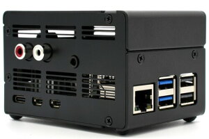 KKSB Raspberry Pi 5�p�P�[�X - Raspberry Pi DAC+�����DAC Pro�T�E���h�J�[�h�ɑΉ� - Raspberry Pi�p��IQaudio DAC+��IQaudio DAC Pro���T�|�[�g���Ă��܂��B, �u���b�N, 7350001161785