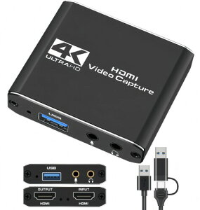 �L���v�`���[�{�[�h Switch�Ή� 4K HDMI �p�X�X���[ �@�\�𓋍ڂ��Ă��܂� 1080P 60Hz �r�f�I�L���v�`���[ USB3.0�����`�� ��x�� �Q�[���������z�M���C�u�A�r�f�I��c�^��A���A���^�C���X�g