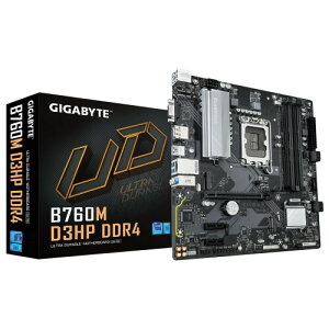 GIGABYTE B760M D3HP DDR4 Intel 14E13E12 CorevZbTΉ LGA1700 DDR4 Micro-ATX }U[{[h MB6556