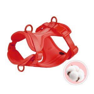 HOLYCAT 犬 ハーネス 抜けない 超小型犬-中型犬 猫 犬用胸当て胴輪 犬はーねす 引っ張り防止 調節可能 ドッグ散歩しつけ訓練用 つけやすい 履きやすい 着脱が簡単 快適ソフトパッド 柔ら