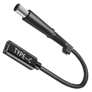 100W USB C - 7.4mm Elitebook 840 DC�P�[�u���A7.4x5.0mm�A�_�v�^�[ USB C 19.5V USB Type C�I�X���� DC 7.4x5.0mm�A�_�v�^�[ �I�X�d���[�d�P�[�u���A�_�v�^�[ HP�m�[�g�p�\�R���V���[�Y�p