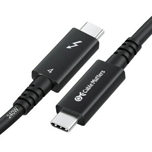 (Intel Thunderbolt F) Cable Matters 40Gbps Thunderbolt 4 P[u - 2mAActive T_[{g4 P[uA240W[d E8KrfIΉAUSB4 / Thunderbolt 3 / USB-CɊSΉ