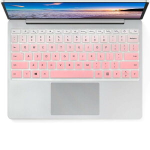 �V���R�[���L�[�{�[�h�J�o�[�X�L�� 12.4�C���` Microsoft Surface Laptop Go 2 & 1 (2022-2020�N����) �����^�m�[�g�p�\�R���ی�L�[�{�[�h�X�L���J�o�[ (�O���f�[�V�����s���N)