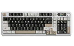 ATTACK SHARK X98PRO ���J�j�J���L�[�{�[�h ���C�����X �K�X�P�b�g�}�E���g 5�w�p�b�h Bluetooth/2.4GHz/USB-C TFT�X�N���[�� �������m�u �z�b�g�X���b�v�Ή� Bluetooth/2.4GHz/USB-C HIFI�� �Z�p��K���ؖ�