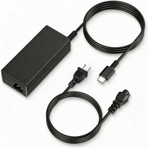 65W ���m�{ ac�A�_�v�^ Lenovo�݊��iType-c �[�d��USB-C �}���[�d�� Type-C �d���A�_�v�^�[�ėp�m�[�g�p�\�R�� �[�d��