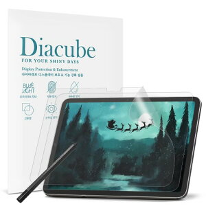 DIACUBE Paperfeel �X�N���[���v���e�N�^�[ 2���p�b�N Lenovo Tab P11 ��2����/Xiaoxin Pad Plus 2023 11.5�C���`�p �A���`�O���A�}�b�g PET�t�B���� ���̂悤�ȕ`��⏑�����ݗp �������^�b�` �ȒP���t