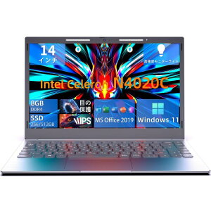 Dobios m[gp\R office Windows11 14C` CPU Celeron N4020 ő2.8Ghz/DDR4 8GB/SSD:256GB m[gPC ^y bvgbv SҌ ݑΖ IC Zoom p\Rm[g