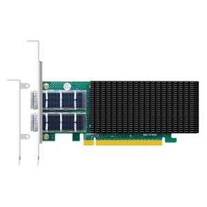 GLOTRENDS ST7339 2�|�[�g 100G QSFP28 �C�[�T�l�b�g�l�b�g���[�N�J�[�h�iIntel E810-CAM2 �R���g���[�����ځAPCIe 4.0 x16 �C���^�[�t�F�[�X�j�AWindows 11/10/Windows Server/Linux/ESX/VMware ESXi �Ή��iMac OS ��Ή�