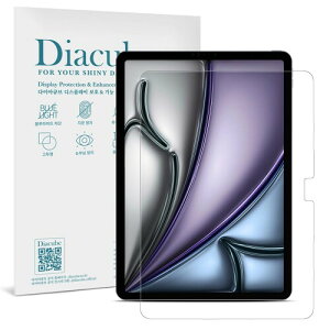 DIACUBE iPad Air 13�C���` M4/M3/M2 (2026/2025/2024 ��8/7/6����) �p AR �t���ی�t�B���� PET�f�� �N�₩������ �N���ȉ掿 97%�̓��ߗ� �ϋv�� �w��h�~ ����Ȃ� �C�A�[��