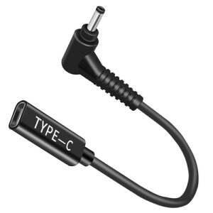DC 4.0x1.35mm USB C�P�[�u���A�I�X-DC���X 12V 19V 20V�A�_�v�^�[�AUSB C����4.0x1.35mm�A�_�v�^�[�AAsus�m�[�g�p�\�R���V���[�Y�A���[�^�[�A�v�����^�[�ARV�A�\�[���[���d�@�p�B
