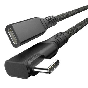 USB 4 P[u 240W 0.3M, L Thunderbolt 4/3 & USB C^CvcR[h PD 3.1}[d 40Gbps f[^] 8K@60Hzfo iPhone15, MacBook, iPad Pro/Air, Galaxy S23 S24, Matebook, PixelType-c@Ή