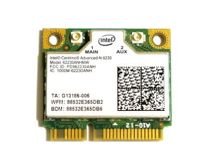 �C���e�� Centrino Advanced-N 6230 802.11a/b/g/n 300Mbps + BlueTooth