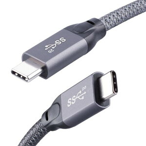QCEs USB C-USB CP[u 0.5mA^CvC 3.2 Gen 2P[u20Gbps 100WA4KrfIfBXvCPD[dThunderbolt 4/3AMacBook Pro/AirAiPhone 15AiPadANote 20ƌ݊