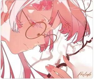 EVOLAST GEAR UMEゲーミングマウスパッド/布製/コントロール/イラスト/アニメ/XLサイズ490×420mm/4.5mm高密度ポリウレタンベース /エッジ加工/フラットパッケージ (UME(Soft))