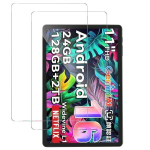 For TABWEE W90/Tabwee T90 �t�B���� �����K���X �Ή� Tabwee T90/W90 11�C���` �^�u���b�g �t�� �ی�t�B���� �����ߗ� �S�ʕی� �d�x9H ��U�h�~ �C�A�[�� �������� �ȒP�\��t��
