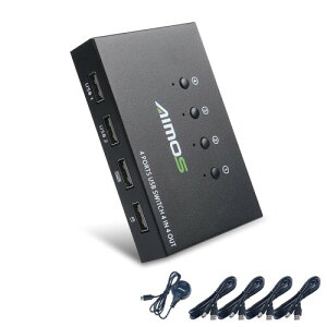 AIMOS USBؑ֊A44oUSB؂ւ+nuA4PCL}EXAL[{[hAXLi[Av^[AUfBXNAn[hfBXNȂ4{USBP[u