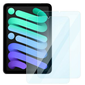 UOWORLD|iPad mini6 (��6����) (2021) �Ή� �u���[���C�g�J�b�g �d�x9H �����K���X�t�B���� �t���ی� �w��h�~ �A�C�p�b�h �^�u���b�g�p�K���X�t�B����
