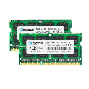 DDR3 1066MHz PC3-8500 4GBx2 1.5V m[gPCp W[ 204pin CL7 Non-ECC SO-DIMM Mac Ή