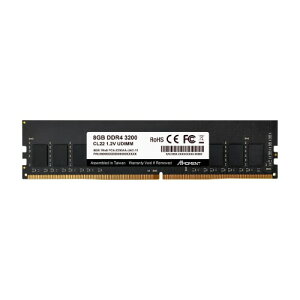 MMOMENT DDR4 8GB 3200Mhz UDIMM �f�X�N�g�b�vPC�p������ (CL22/1.2V/288�s��)