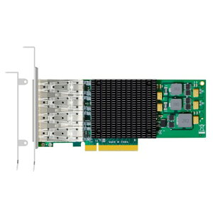 GLOTRENDS ST7322 4�|�[�g 10Gb SFP+ �l�b�g���[�N�J�[�h�i�C�[�T�l�b�g PCIe NIC�jBroadcom BCM57840 �R���g���[���[���ځAPCIe 3.0 x8 �C���^�[�t�F�[�X