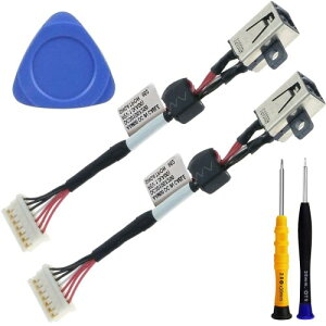 ZHUROUPU Ήfor Dell XPS 15 9550 9560 9530 9570 7590 P56F Precision 15 5540 5530 5510 5520 M5510 064TM0 AM00 DC30100X300 DC30100X200 (2PC)p̌pDCdWbN\Pbg[d|[gP[u64TM0