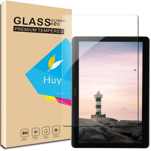 HUAWEI Mediapad T3 10 �p�̃K���X�t�C���� AGS-W09 /AGS-L09 �p�̃t�C���� ���{���Ɏq�� �����K���X �t�� �ی�t�B���� �\��t���ȒP �d�x9H �h�w�� ���ߗ�98.5%